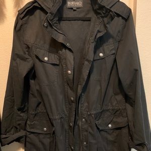 Black Buffalo jacket- lots of pockets!